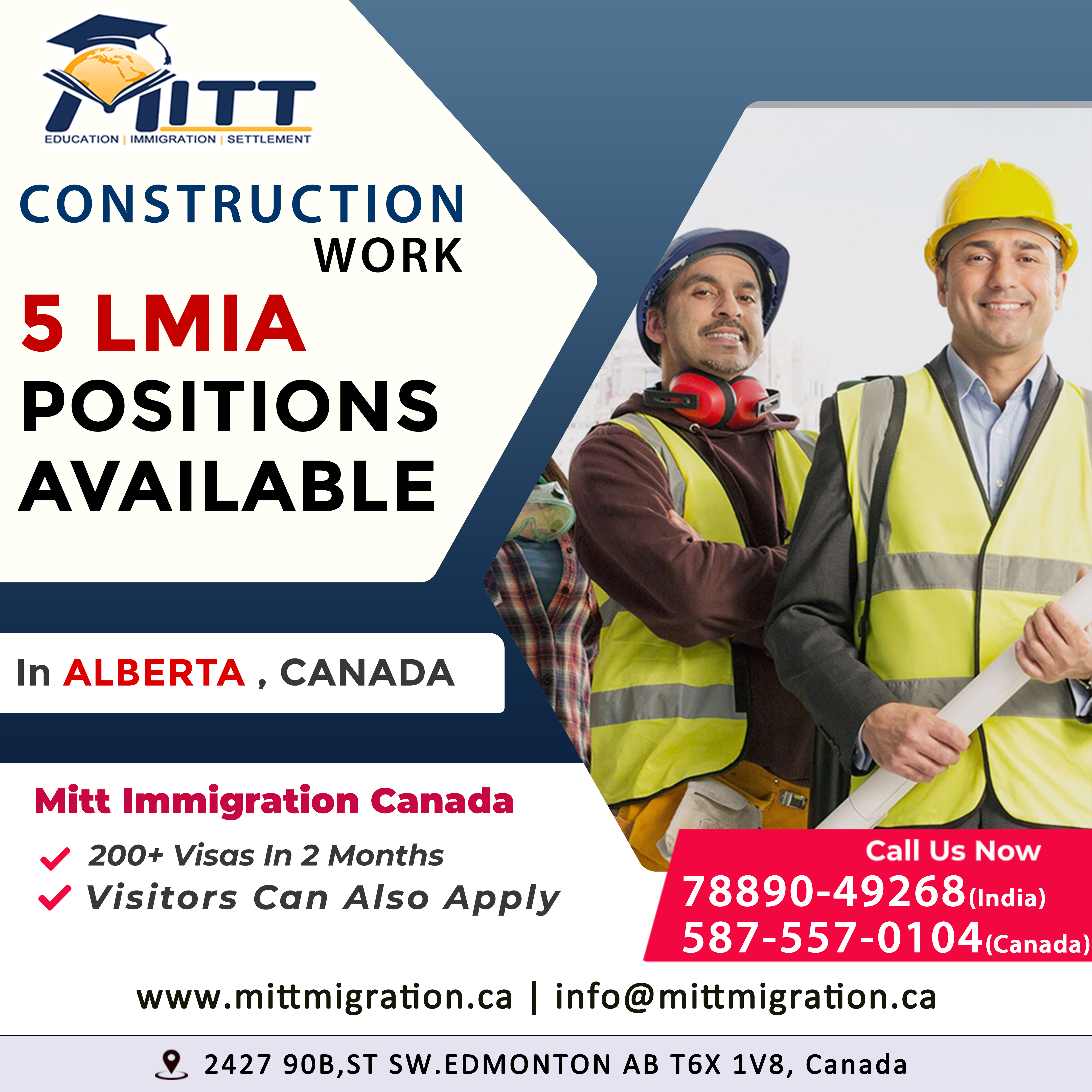 Are you a construction worker looking for job opportunities in Canada?